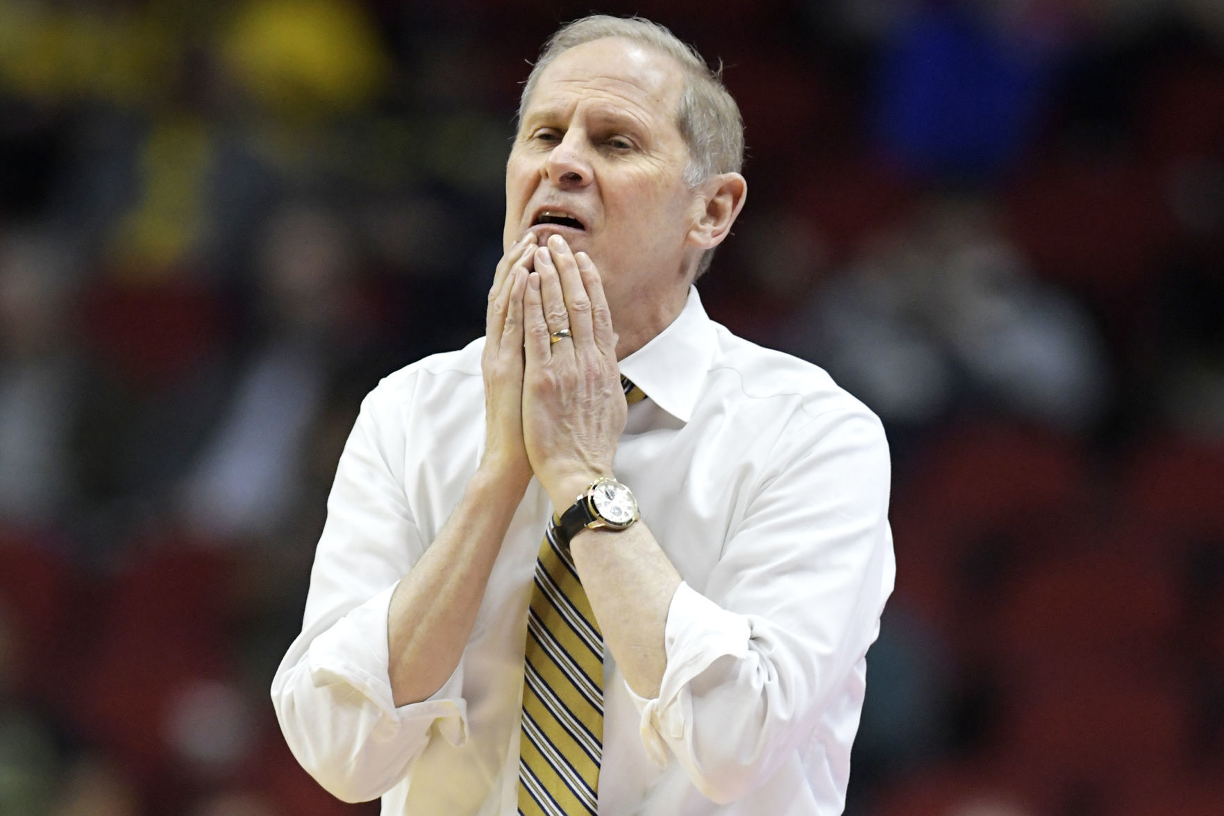 Michigan head coach John Beilein